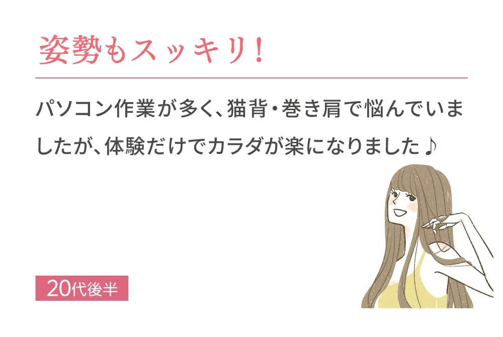 サイズダウンが実感できた！